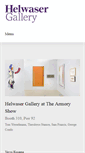 Mobile Screenshot of helwasergallery.com